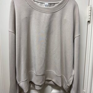lululemon athletica Soft Beige Sweatshirt